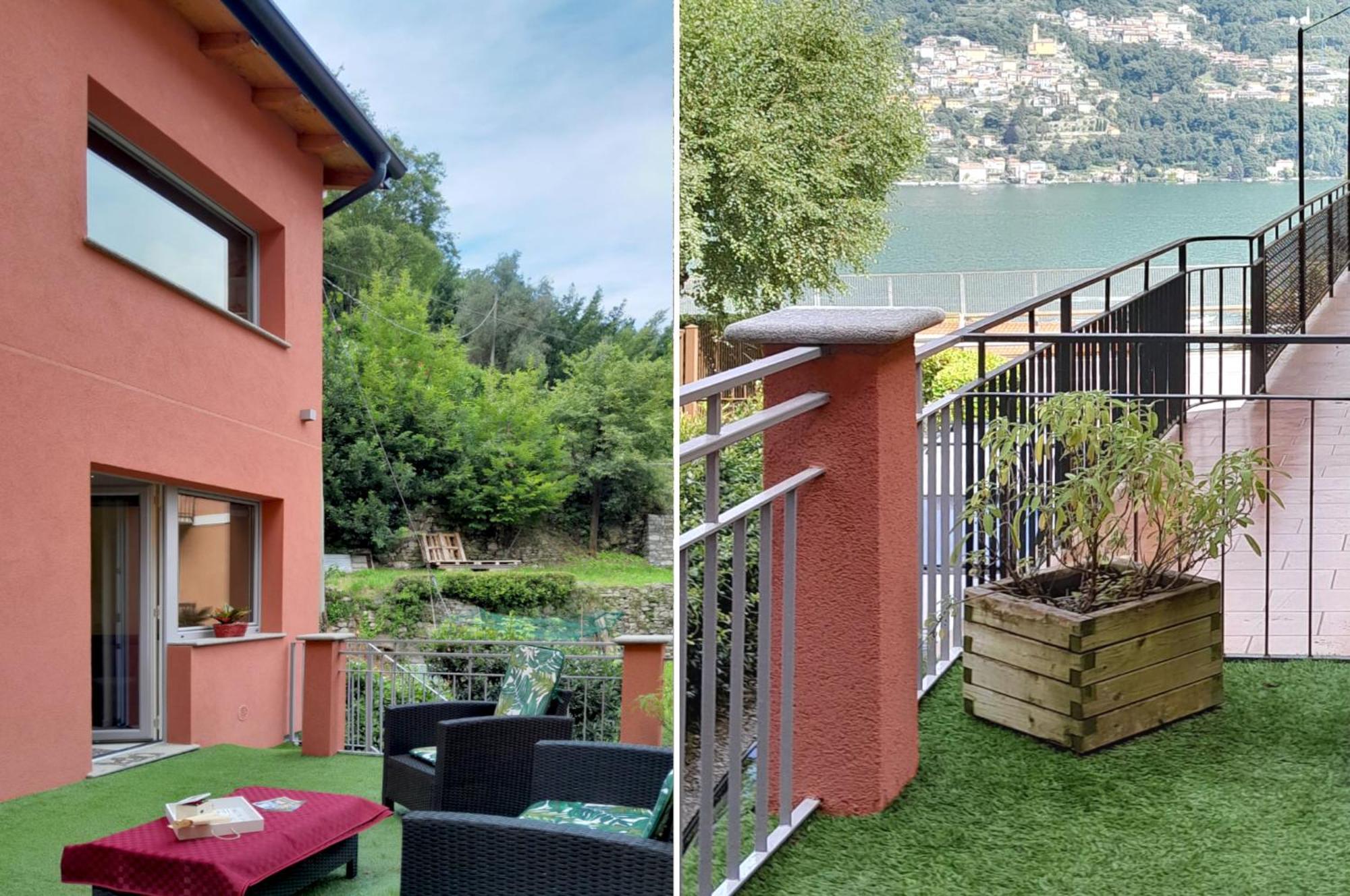 Apartament La Casina Laglio Zewnętrze zdjęcie